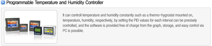 Programmable Temperature and Humidity Controller